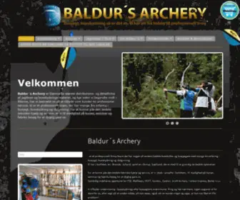Baldurs-Archery.dk(Baldur´s Archery) Screenshot