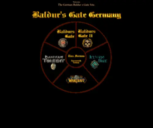 Baldurs-Gate.ch(Baldur's Gate Germany) Screenshot