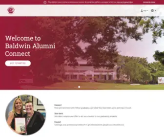 Baldwinalumniconnect.org(Baldwin Alumni Connect) Screenshot