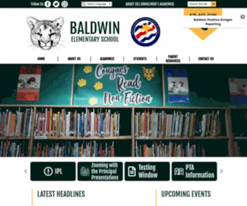 Baldwinelementary.org(Baldwinelementary) Screenshot