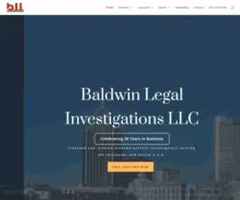 Baldwinlegalinvestigations.com(Baldwin Legal Investigations) Screenshot