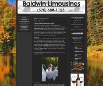 Baldwinlimousine.com(Baldwin Limousines) Screenshot