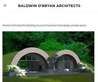 Baldwinobryan.com(Earth sheltered house) Screenshot