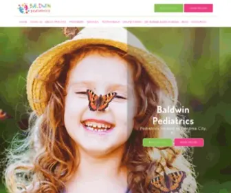 Baldwinpediatrics.com(Now providing Telehealth visits) Screenshot