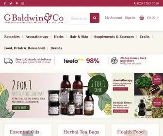 Baldwins.co.uk(G Baldwin & Co) Screenshot