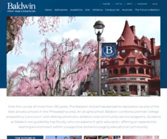 Baldwinschool.org(Private School for Girls PreK) Screenshot