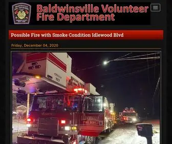 Baldwinsvillefire.org(Baldwinsvillefire) Screenshot