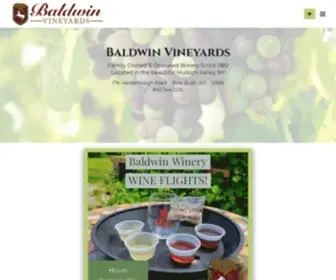 Baldwinvineyards.com(Baldwin-vineyards) Screenshot