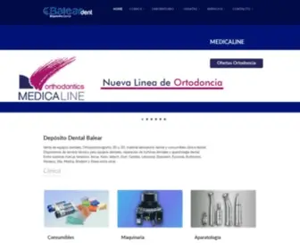 Balear-Dent.com(Depósito Dental Balear) Screenshot