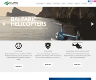 Balearic-Helicopters.com(Balearic Helicopters) Screenshot