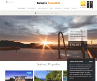 Balearic-Properties.com(Property for sale in Mallorca) Screenshot