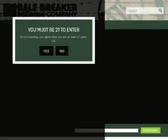 Balebreaker.com(Bale Breaker Brewing Company) Screenshot