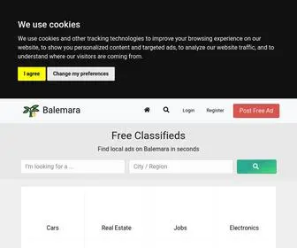 Balemara.com(Free Classifieds) Screenshot
