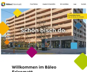 Baleo-Erlenmatt.ch(Bâleo Erlenmatt) Screenshot