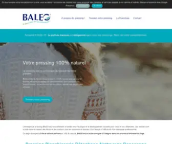 Baleo-Pressing.com(Pressing BALEO) Screenshot