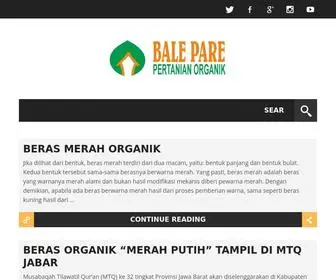 Balepare.org(Beras Organik Bale Pare) Screenshot