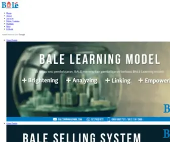 Baletraining.com(Pelatihan Leadership Jakarta) Screenshot