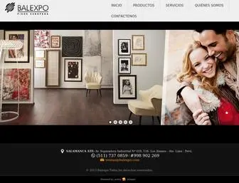 Balexpo.com(Pisos) Screenshot