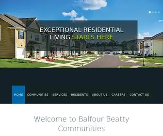 Balfourbeattycommunities.com(Balfour Beatty) Screenshot