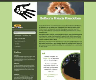 Balfoursfriends.com(Balfour's Friends Foundation) Screenshot