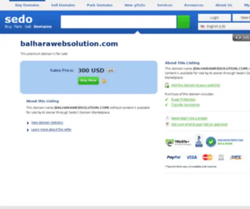 Balharawebsolution.com(Balhara Web Solution) Screenshot