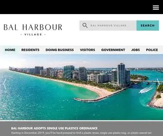 Balharbourfl.gov(Bal Harbour Residents) Screenshot
