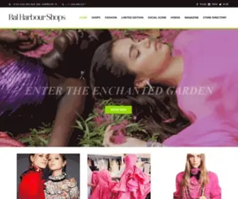 Balharbourshops.com(Luxury lifestyle and fashion shopping at Bal Harbour Shops) Screenshot
