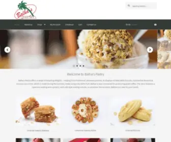 Balhaspastry.com.au(Balha's Pastry) Screenshot