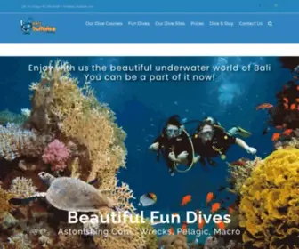 Bali-Bubbles.com(Dive into Paradise) Screenshot