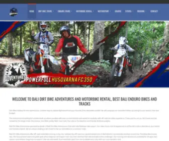 Bali-Dirtbike-Adventures.com(Bali Dirtbike Adventures) Screenshot