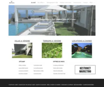 Bali-Immo-Villa.com(Indonésie) Screenshot