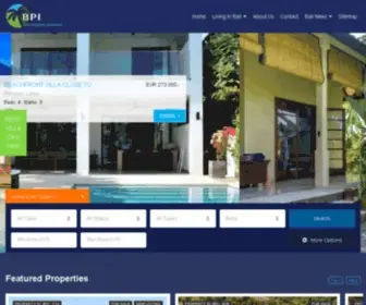 Bali-Information.com(Bali Real Estate by BPI) Screenshot