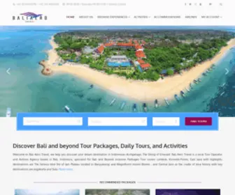 Baliaerotravel.com(Bali Aero) Screenshot