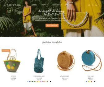 BaliBali-Fashion.com(BALI-BALI Offizieller Shop) Screenshot