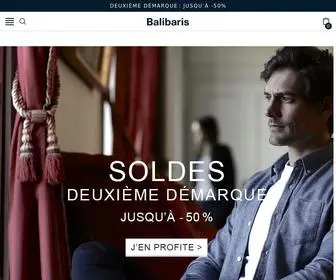 Balibaris.com(Bienvenue sur la boutique en ligne Balibaris. Découvrez la collection Printemps) Screenshot