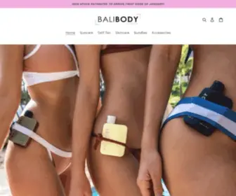 Balibodyafrica.com(Bali Body Africa) Screenshot