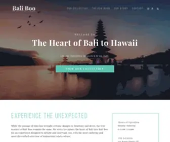 Baliboohawaii.com(Bali Boo Furniture) Screenshot