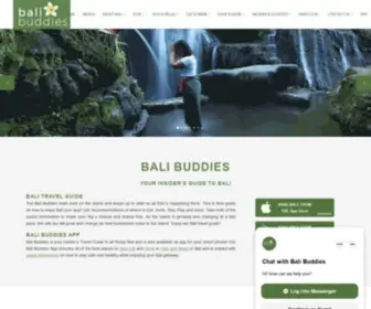 Balibuddies.com(Bali Buddies Home) Screenshot