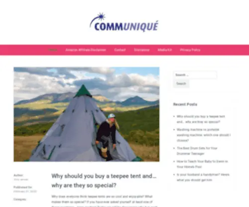 Balicommunique.com(BaliCommunique) Screenshot