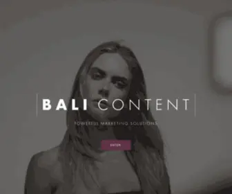 Balicontent.com(Powerful Marketing Solution) Screenshot