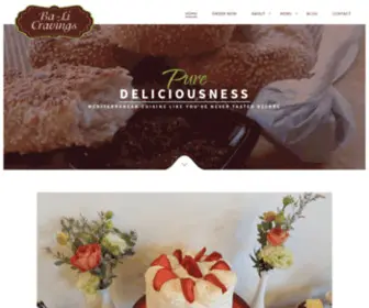 Balicravings.com(An Exquisite Restaurant Wordpress Theme) Screenshot