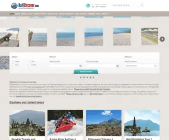 Balidiscover.com(Bali Discover) Screenshot