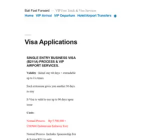 Balifastforward.com(Balifastforward) Screenshot