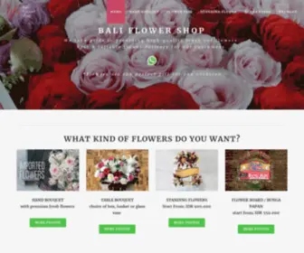 Baliflowershop.com(Toko Bunga di Bali) Screenshot