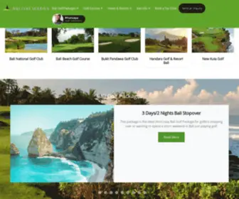 Baligolfparadise.com(Golfing in Bali) Screenshot