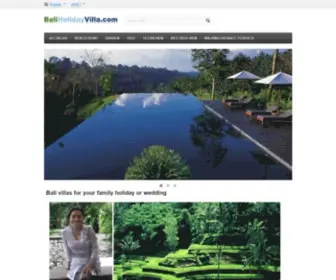 Baliholidayvilla.com(Bali villas met een mooi zwembad voor een zon vakantie) Screenshot