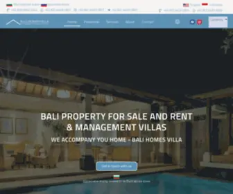 Balihomesvilla.com(Bali Property For Sale And Rent) Screenshot