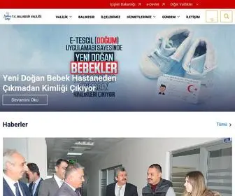 Balikesir.gov.tr(Balıkesir) Screenshot