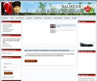 Balikesirizcileri.gov.tr(Balıkesir) Screenshot