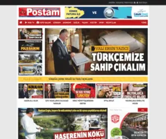 Balikesirposta.com.tr(Balıkesir'in en güncel ve tarafsız gazetesi) Screenshot